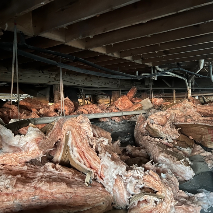 Crawl Space Debris removal