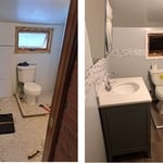 bathroom remodel