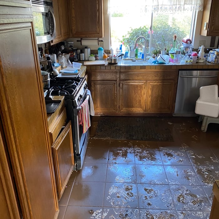 Kitchen Damage