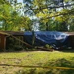 Laying of the Tarp