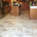 Tile kitchen floor