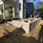 Complete flagstone patio