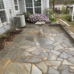 Laying flagstone