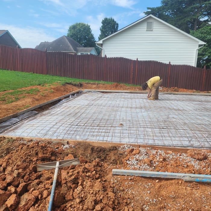 2 Car Garage Pad