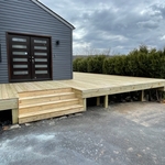 Front PT deck