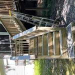 stairs to second story deck