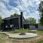 Patio & fire pit
