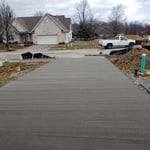 BROOM FINISH DRIVEWAY