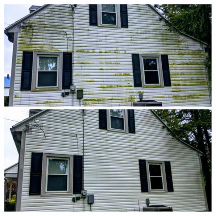 pressure washing