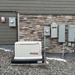 Generator installation w/ panel upgrade