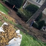 French Drains, exterior