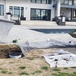 French Drains, exterior