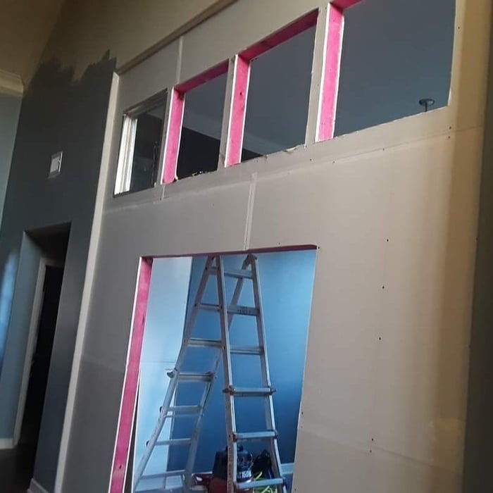 BUILD OFFICE WALL