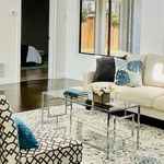 Living Room Staging in Plano, Texas