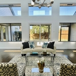 Living Room Staging in Plano, Texas