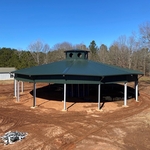 Horse riding arena.