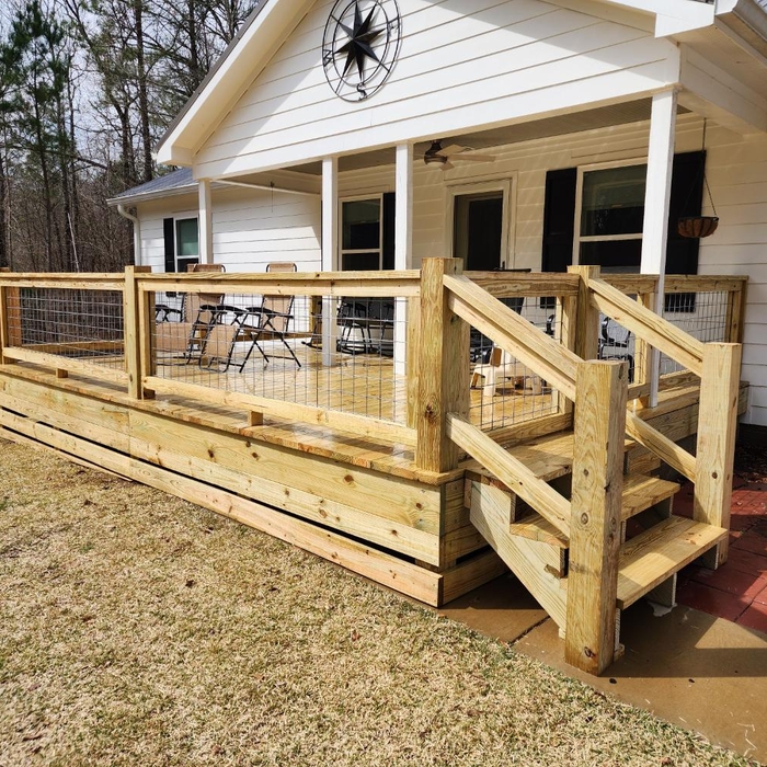 Front deck