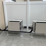 Both outdoor condensers