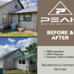 reroof and siding replaced