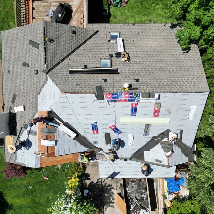 GAF Roof Installation