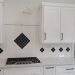 Kitchen Tile Backsplash Install
