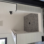 Installed all the tile on this custom build shower