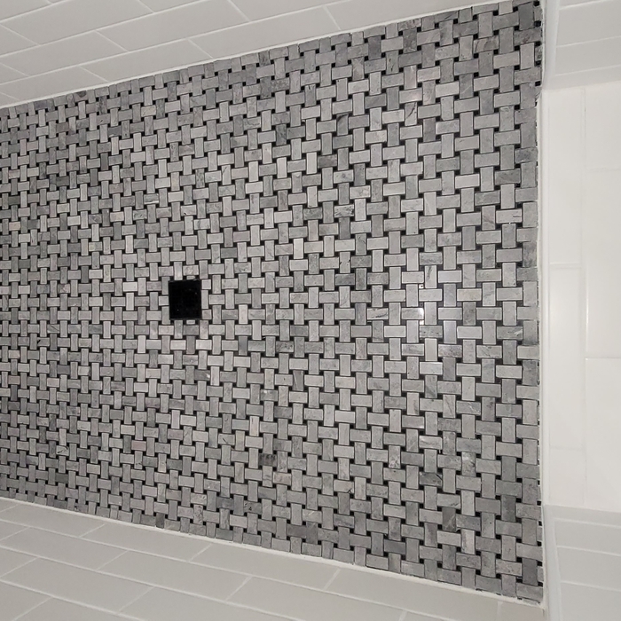 Custom shower floor