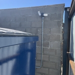 Motion light added to the inside area of trash bin