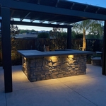 Outdoor Kitchen almost complete