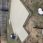 Shed slab