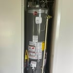 Water heater install