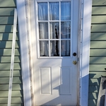 Old storm door