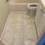 Installation of wall tile and floor tile