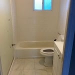 Shower wall tile complete