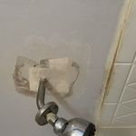 Shower head Wall repair