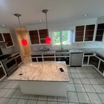 Painted the cabinets