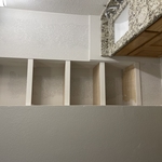 Linen shelves