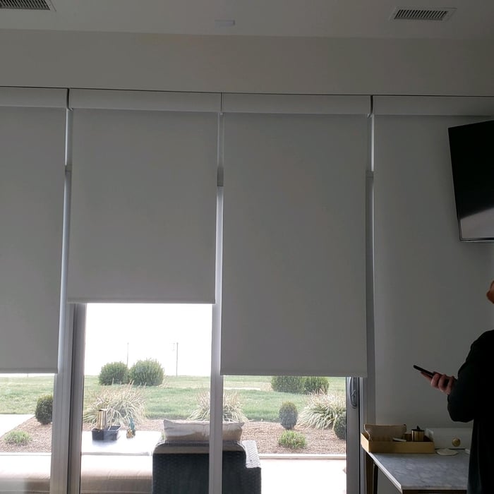 TV and Shade Install