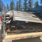 Fence removal for one of our contractors