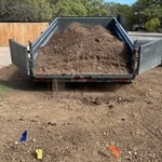 Adding top soil