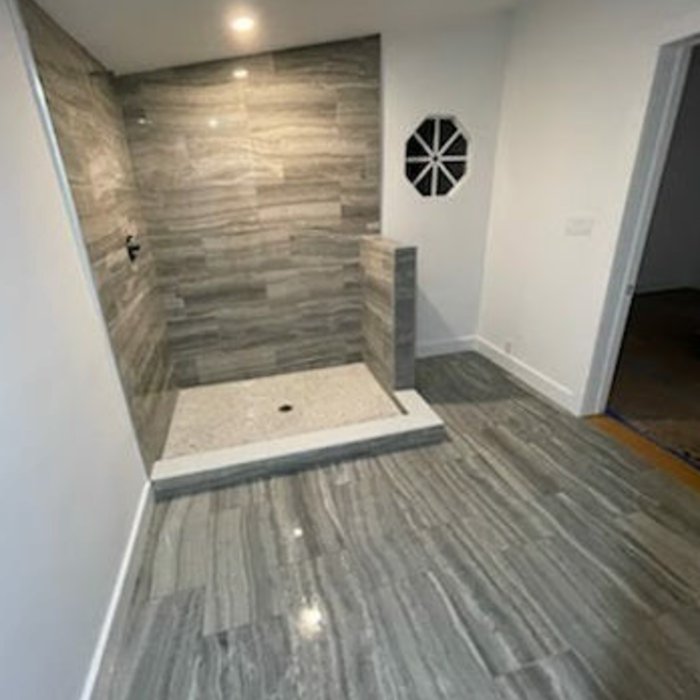Flooring and Shower