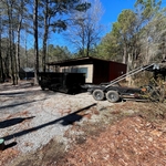 Bin Staged for junk removal