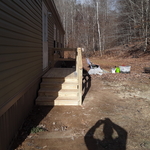 Deck and stairs