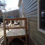 Deck and stairs