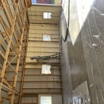 Closed cell on Morton building