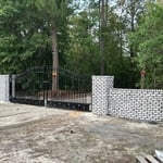 Stamp sidewalk and patio