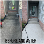 Pressure Washing Before & After