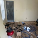 white Oak hardwood floors restoration