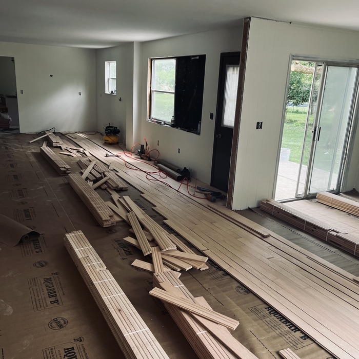 Hardwood restoration