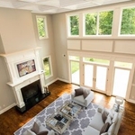Living Room Renovation plus Hardwood Floors